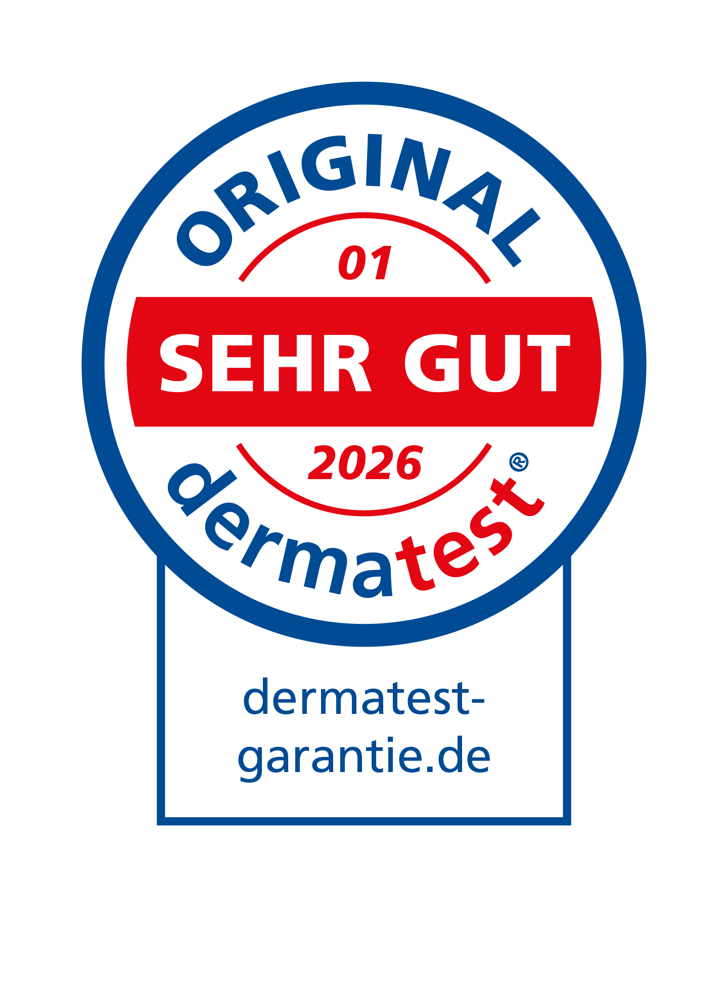 Dermatest Siegel Sehr gut